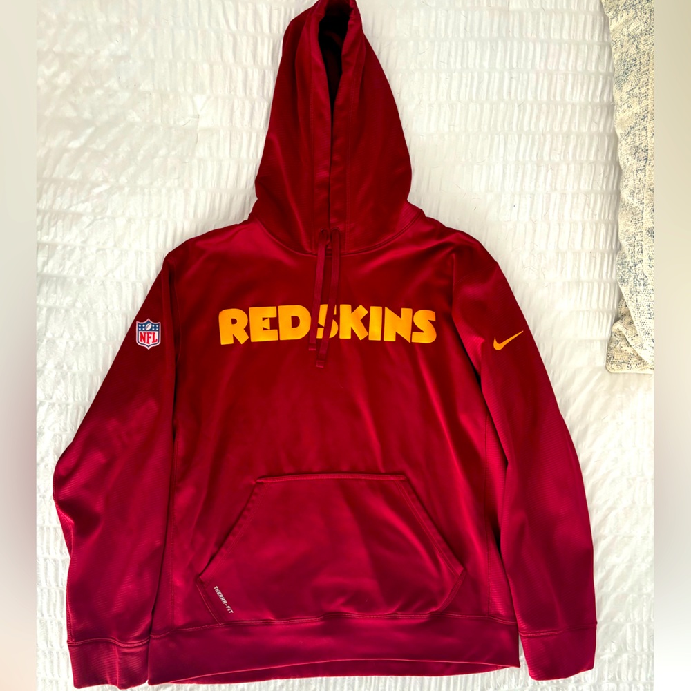 Nike Therma-fit Redskins Hoodie Sweatshirt large men’s